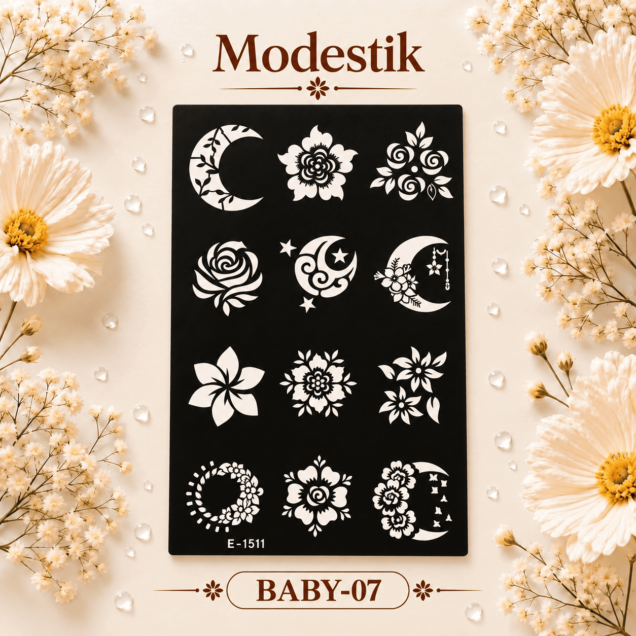 Modestik Deshio Stencil Sticker Baby 07