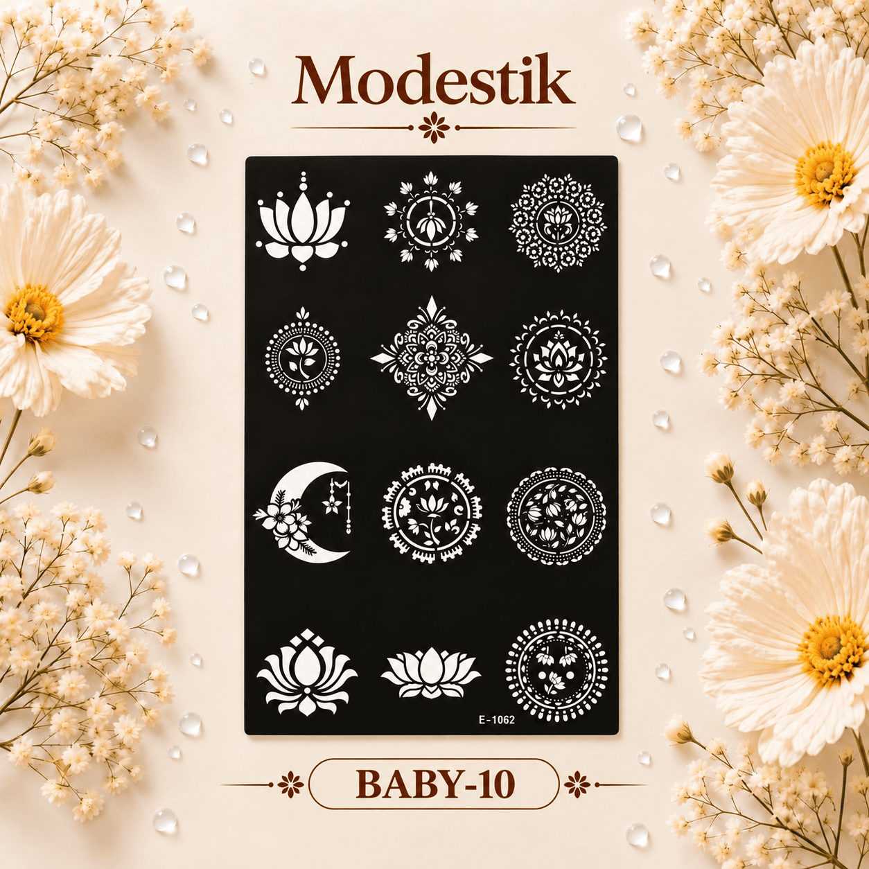 Modestik Deshio Stencil Sticker Baby 10